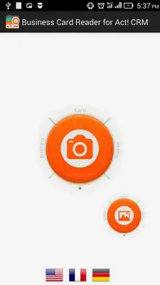 Business Card Reader for Act! CRM android App screenshot 3
