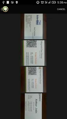 Business Card Reader for Act! CRM android App screenshot 4